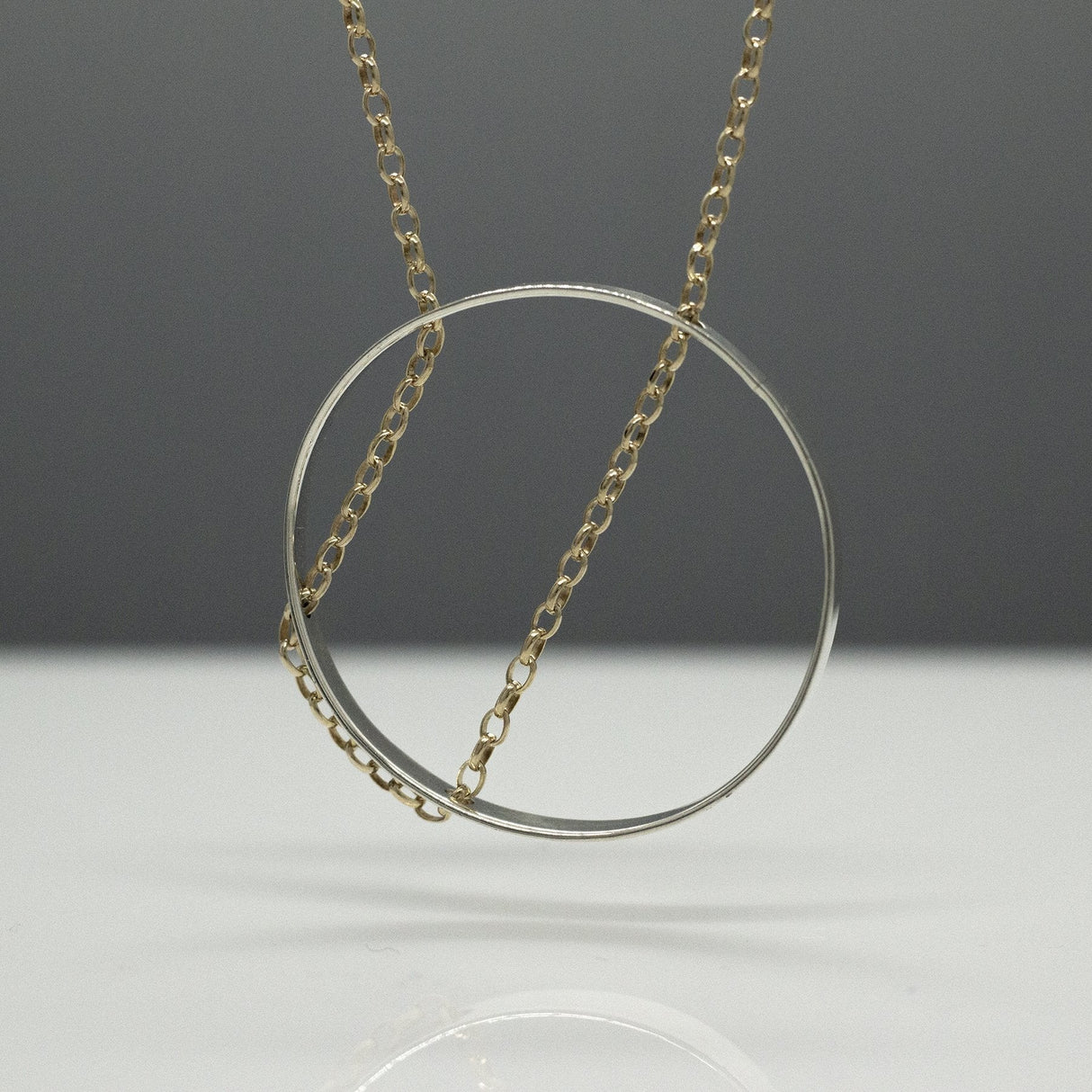 SAHA Round Outline Silhouette Silver Pendant,Ê Shop affordable, high-quality jewellery in Kinsale, West Cork, Ireland designed by