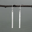 Artemis - Slab Hammered Silver Earrings - Dangle Curated and designed by Emilio Sotelo Jewelry for Croi Kinsale Jewellery in Kinsale West Cork Ireland Europe. Find exceptional handmade silver and gold jewellery at affordable prices for birthday gifts and Christmas presents. Handcrafted Silver jewelry. Find the best affordable jewellery